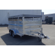 GALWAY: PTC 1500 KG : moutonnière 3m00 x 1m60 - 2 essieux freinés de 750 kg 